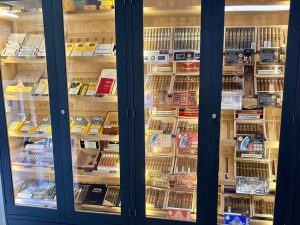 Best local cigar stores Prague bar lounge humidor near you